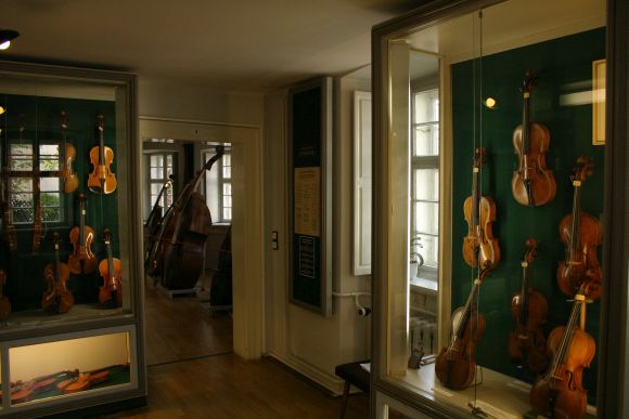 Inside the Musicinstrumenten-Museum in Markneukirken