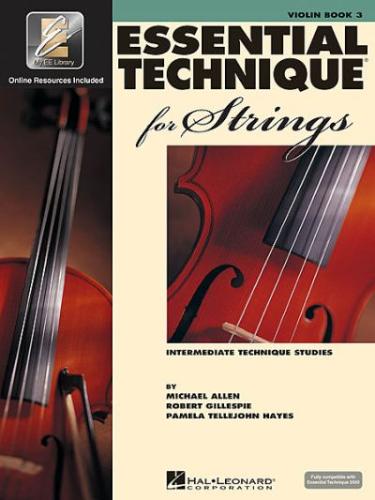 Essential Elements for Strings Violin Book 3 cover