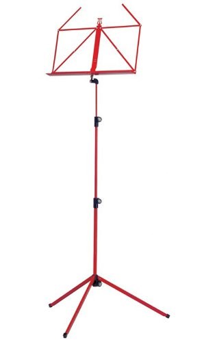 K&M Music stand - rainbow series - red