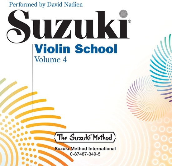  Suzuki Violin School, Volume 4 CD, performed by David Nadien
