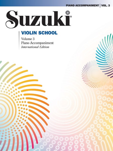 Suzuki Violin School, Volume 3 Piano Accompaniment