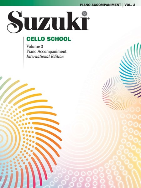 Suzuki Cello School, Volume 3 Piano Accompaniment 