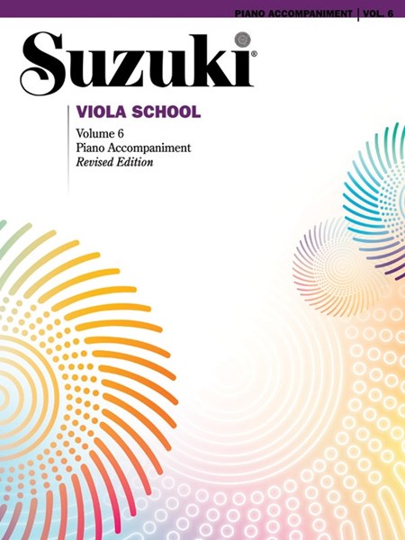 Suzuki Viola School, Volume 6, Piano Accompaniment 