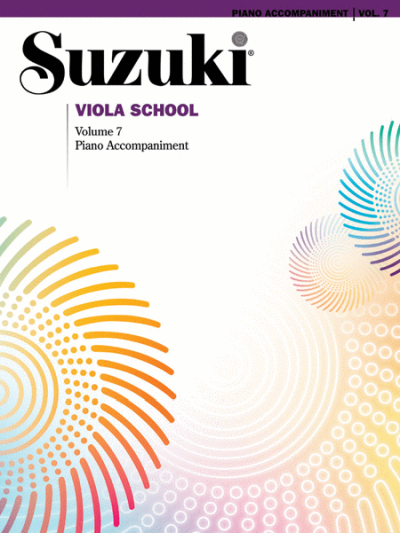 Suzuki Viola School Piano Accompaniments, Volume 7