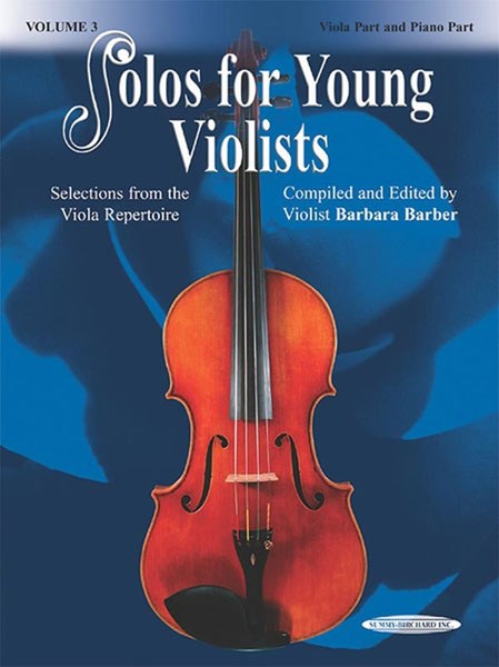 Barbara Barber: Solos for Young Violists, Volume 3 