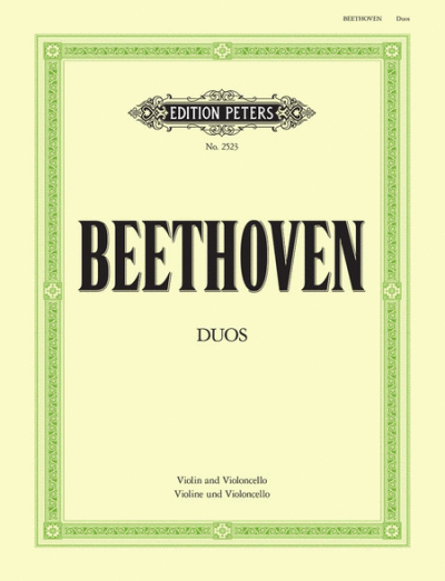 Beethoven: Duo for Violin and Cello