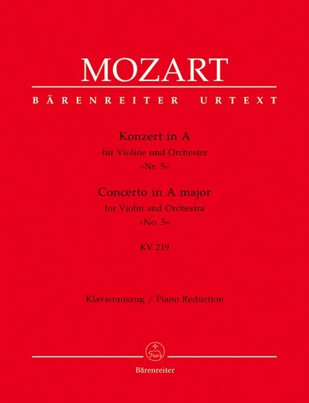 Mozart Violin Concerto In A Major, K. 219