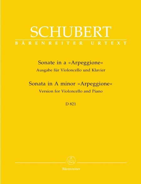 Schubert Cello Sonata "Arpeggione" D 821 
