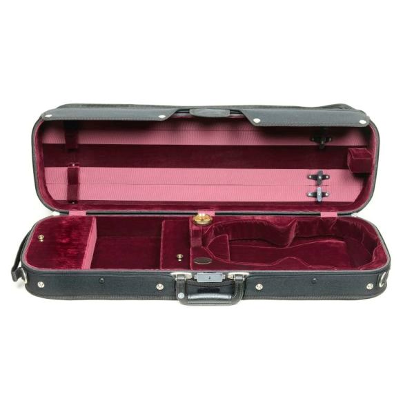 Bobelock Oblong Case, Velvet Wine Interior