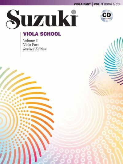 Suzuki Viola School, Volume 3 - with CD