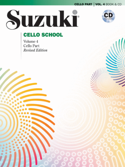 Suzuki Cello School, Volume 4 with CD, performed by Tsuyoshi Tsutsumi