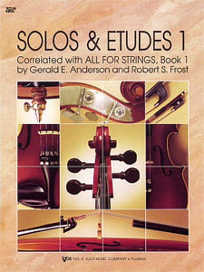 Solos and Etudes, Book 1 for Violin