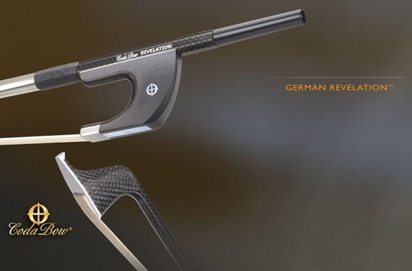 CodaBow Revelation Bass Bow, German Frog