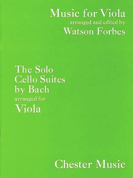 Bach: Solo Cello Suites arr. for Violia