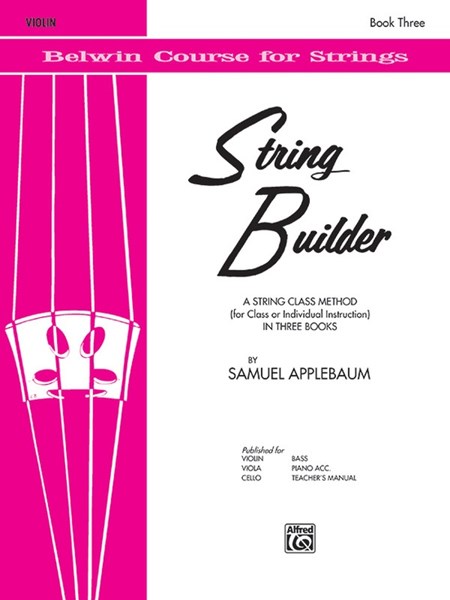 String Builder for Violin, Book 3