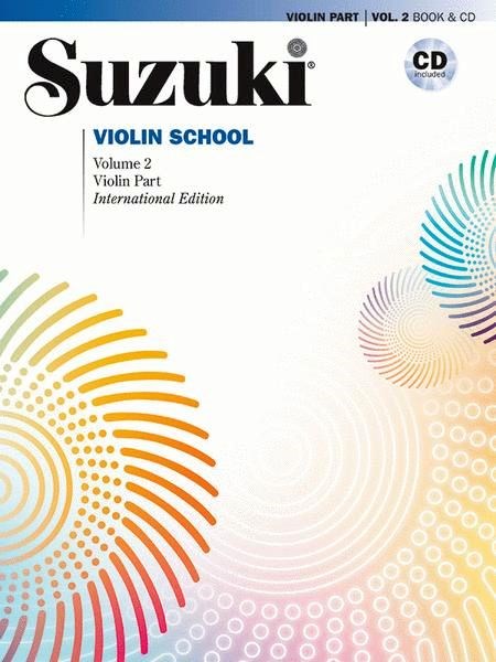 NEW! Suzuki Violin School, Volume 2 with CD performed by Hilary Hahn