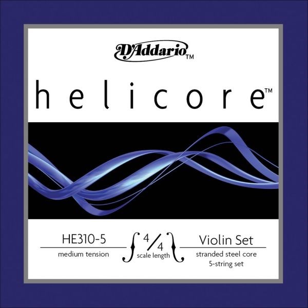 Helicore 4/4 Violin Set - 5-string