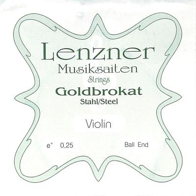 Goldbrokat Violin E Ball End 4/4 Size Thin