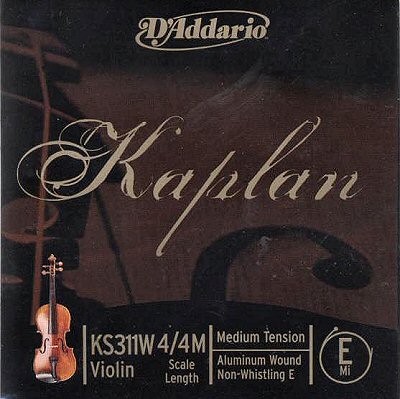 Kaplan Solutions Violin E, alum/steel, medium