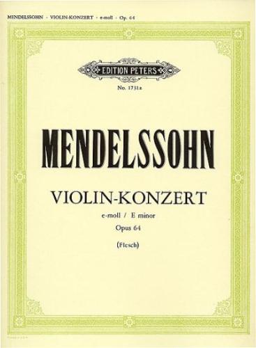 Mendelssohn Violin Concerto in e minor, Op. 64