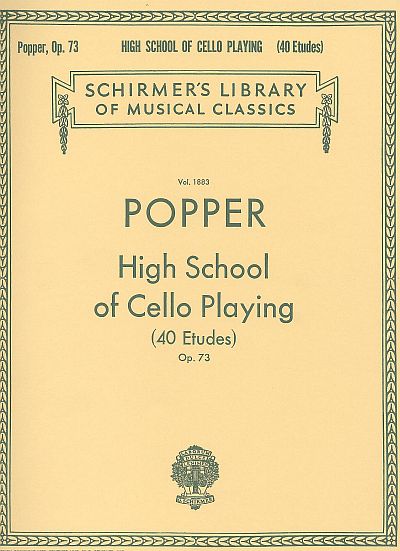 Popper's High School of Cello Playing