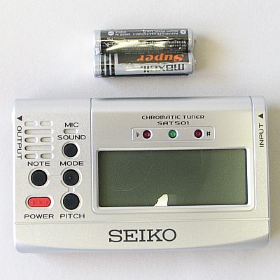 Seiko SAT501 Chromatic Tuner