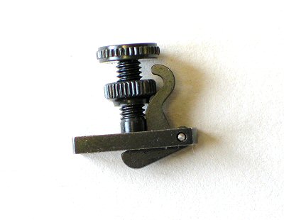 Hill style tuner, 4/4-3/4 violin, black