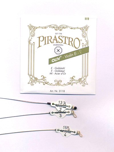 Oliv Violin Set, Medium Gauge