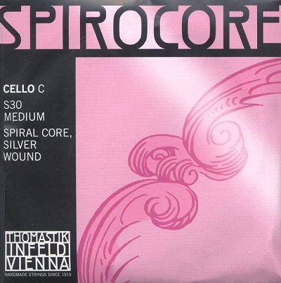 Spirocore Cello C, Silver/Steel